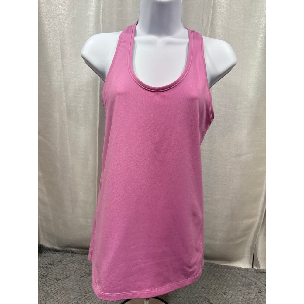 Athleta‎ Womens Pink Racerback Tank Top Size SP Small Petite Activewear Training